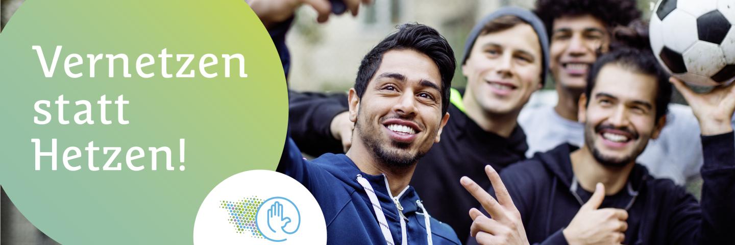 Plakatmotiv zu Courage im Netz